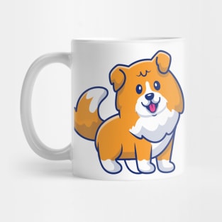 Cute Dog Cartoon Mug